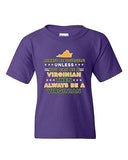 Always Be Yourself Unless You Can Be An Virginian Map DT Youth Kids T-Shirt Tee