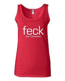 Junior Feck Irish Connection Slang Comedy Funny Graphic Humor Novelty Tank Top