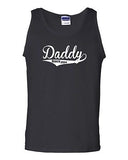 Daddy Since 2014 Father Novelty Statement Graphic Adult Tank Top