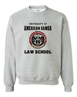 University Of American Samoa Law School Samoan Students DT Crewneck Sweatshirt