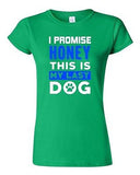 Junior I Promise Honey This Is My Last Dog Puppy Pet Funny Humor DT T-Shirt Tee