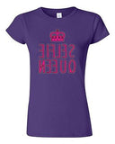 Junior Selfie Queen Crown Pink Reverse Selfy Camera Funny Humor DT T-Shirt Tee