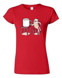 Junior Randy Otter Sloth Mondays Cute Lazy Portray Cute Funny Art DT T-Shirt Tee