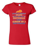 Junior Always Be Yourself Unless You Can Be An Kentuckian Map DT T-Shirt Tee