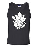 Jai Ganesh Hindu God Novelty Symbol Graphics Adult Tank Top