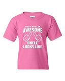 This Is What An Awesome Uncle Looks Like Novelty Youth Kids T-Shirt Tee