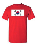 South Korea Country Flag Korean Nation Patriotic Novelty DT Adult T-Shirt Tee