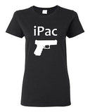 Ladies iPac Gun Rights 2nd Amendment AR-15 Rifle Graphic Funny Humor T-Shirt Tee