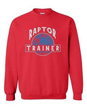 Raptor Trainer Dinosaur Dino Movie Funny Humor DT Novelty Crewneck Sweatshirt