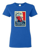 Ladies Ragnar For President 2016 King Hero TV Series Parody Funny DT T-Shirt Tee
