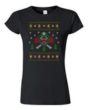 Junior Firefighter Hero Ugly Christmas Sweater Fire Firemen Funny DT T-Shirt Tee