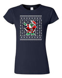 Junior Dabbing Santa Dab Ugly Christmas Football Sports Funny DT T-Shirt Tee