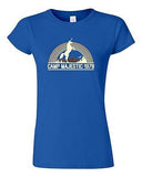 Junior Camp Majestic Unicorn Summer BeanePod Artworks Art Funny DT T-Shirt Tee