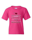 Always Be Yourself Unless You Can Be An Oklahoman Map DT Youth Kids T-Shirt Tee