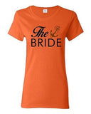 Ladies The Bride Groom Wedding Marriage Bridal Party Funny DT T-Shirt Tee