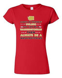 Junior Always Be Yourself Unless You Can Be An Washingtonian Map DT T-Shirt Tee