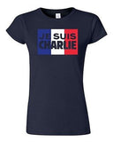 Junior Je Suis Charlie Support France Flag Freedom Paris Justice DT T-Shirt Tee