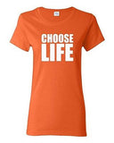 Ladies Choose Life Wham 80s Cool Retro Pro Life Survivor Moving On T-Shirt Tee