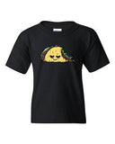 Too Cute To Eat Taco Food Tortillas Cheese Novelty DT Youth Kids T-Shirt Tee