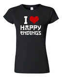 Junior I Love Happy Endings Massage Therapist Relax Funny Humor DT T-Shirt Tee