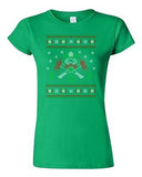 Junior Firefighter Hero Ugly Christmas Sweater Fire Firemen Funny DT T-Shirt Tee