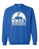 WWRD What Would Reagan Do? President Election 84 Funny DT Crewneck Sweatshirt