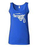 Junior Detroit Smoking Gun Philadelphia Novelty Statement Graphics Tank Top