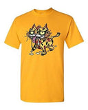 Zombie Cat Undead Animals Devil Monster Horror Adult DT T-Shirt Tee