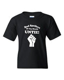 Bad Spellers Of The World Untie Unite Funny Novelty Youth Kids T-Shirt Tee