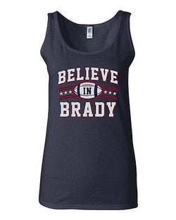 Junior Believe In Brady Ball New England Football Sports DT Sleeveless Tank Tops