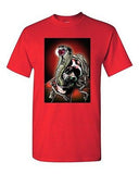 Wrapped Skull Snake Cobra King Tanya Ramsey Artworks Art DT Adult T-Shirts Tee