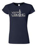 Junior Winter Is Coming TV Novelty DT T-Shirt Tee