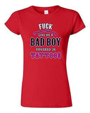 Junior F*ck Prince Charming Give Me A Bad Boy Covered In Tattoos DT T-Shirt Tee