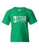 Star Labs Captain TV Laboratories Labs Logo Comics DT Youth Kids T-Shirt Tee