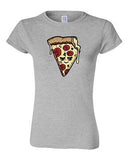 Junior Too Cute To Eat Pizza Cheese Meal Food Snacks Novelty DT T-Shirt Tee