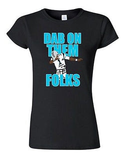 Junior Dab On Them Folks Football Sports Dance Touchdown Funny DT T-Shirt Tee