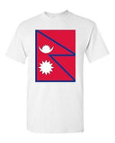 Nepal Country Flag Asia Kathmandu State Nation Patriotic DT Adult T-Shirt Tee