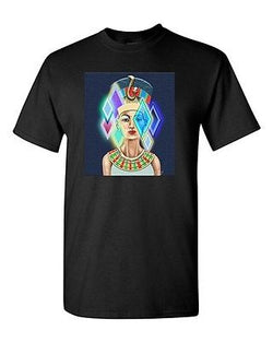 Egyptian Lady Egypt Pharaoh Tanya Ramsey Artworks Art DT Adult T-Shirts Tee