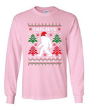 Long Sleeve Adult T-Shirt I Believe Sasquatch Big Foot Ugly Christmas Funny DT