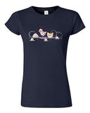 Junior Randy Otter Easter Egg Chick Eastern Funny Arts Portray DT T-Shirt Tee