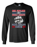 Long Sleeve Adult T-Shirt World Champs Can't Deflate New England Football Fan DT