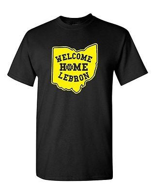 Welcome Home Lebron State Adult T-Shirt Tee