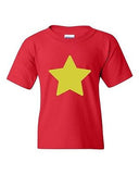 The Large Star Universe Crystal Gem Princess Funny DT Youth Kids T-Shirt Tee