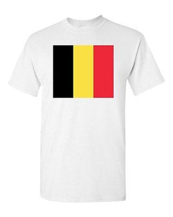 Belgium Country Flag Brussels Nation Patriotic Novelty DT Adult T-Shirt Tee
