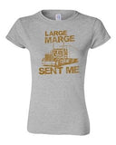 Junior Large Marge Sent Me Truck TV Bicycle Thieves Funny Parody DT T-Shirt Tee