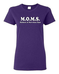 Ladies M.O.M.S Mothers Of Marvelous Sons Mothers Day Gift Funny T-Shirt Tee
