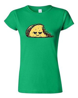 Junior Too Cute To Eat Taco Tortillas Food Mexican Dish Novelty DT T-Shirt Tee