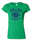 Junior Dillon 7 Football Ball Retro Sports Novelty DT T-Shirt Tee