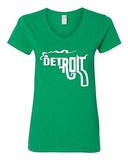 V-Neck Ladies Detroit Smoking Gun Philadelphia Rifle The Gang Smoke T-Shirt Tee