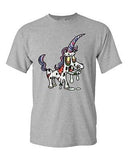 Zombie Unicorn Undead Animals Devil Monster Horror Adult DT T-Shirt Tee